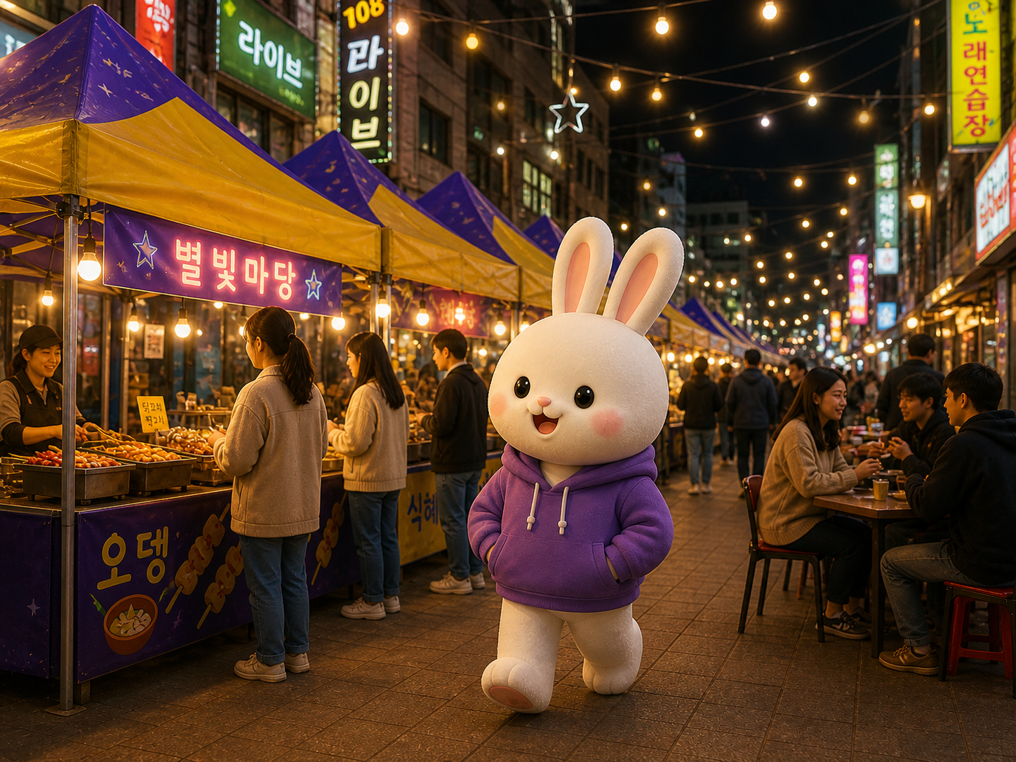 용인 중앙시장 '별빛 야시장' 전통시장 먹거리 총출동!